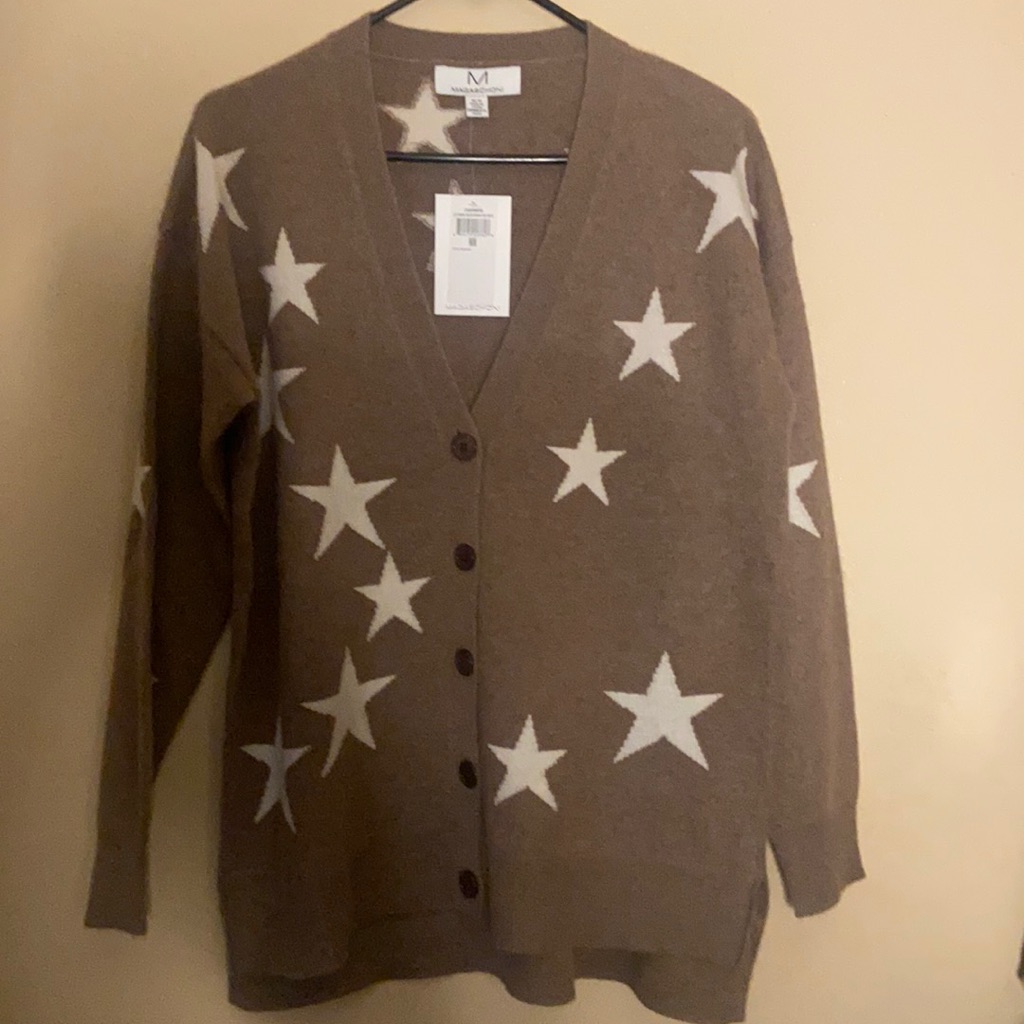 Magaschoni Cashmere Star Sweater